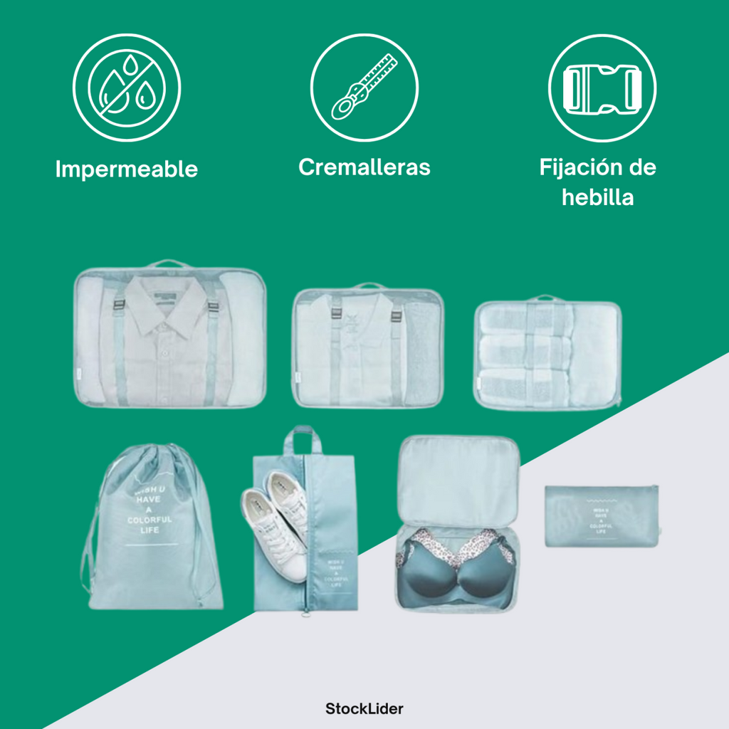 Set de bolsas de viaje