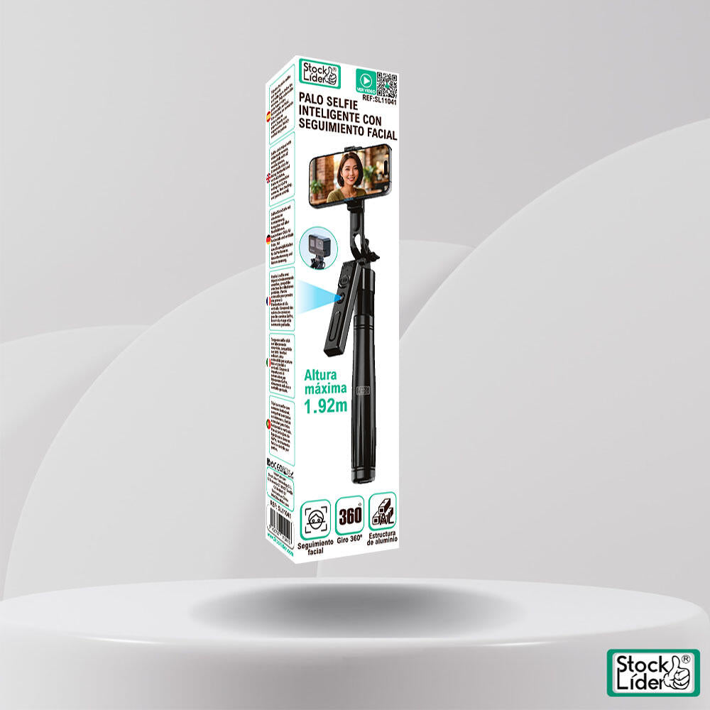 Palo selfie inteligente con seguimiento facial