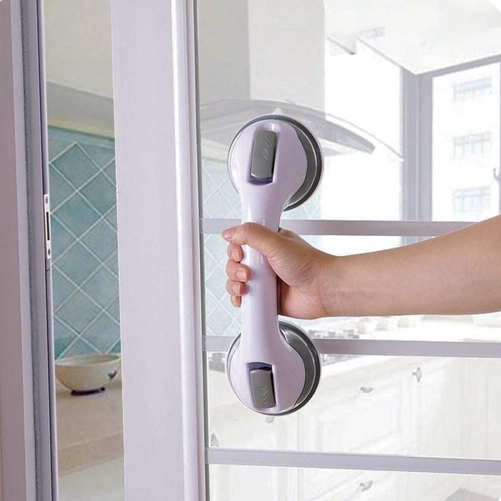 Asidero de Seguridad Portátil con Ventosas (30 cm) – Sin Taladros ni Obras Pack 2 piezas